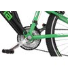 Rower młodzieżowy INDIANA X-Rock 1.6 26 cali dla chłopca Czarno-zielony Wiek 10 lat