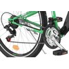 Rower młodzieżowy INDIANA X-Rock 1.6 26 cali dla chłopca Czarno-zielony Waga z opakowaniem [kg] 17.50
