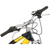 Rower młodzieżowy INDIANA X-Rock 1.6 26 cali dla chłopca Czarno-żółty Przerzutka tylna marka Shimano