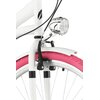Rower miejski INDIANA Moena OS3B 28 cali damski Biało-różowy Wyposażenie Instrukcja obsługi i montażu