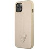 Etui GUESS Saffiano Triangle Logo do Apple iPhone 14 Plus Beżowy Seria telefonu iPhone
