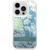 Etui GUESS Flower Liquid Glitter do Apple iPhone 14 Pro Max Zielony Model telefonu iPhone 14 Pro Max