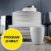 Zmywarka ELECTROLUX ESG43310SX GlassCare 700 45 cm Funkcje dodatkowe Dual Spray Arm