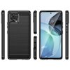 Etui TECH-PROTECT TPUCarbon do Motorola Moto G72 Czarny Seria telefonu Moto