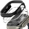 Etui RINGKE Slim do Apple Watch Ultra 1/2 (49mm) Przezroczysty/Czarny (2szt.)