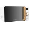 Kuchenka mikrofalowa CONCEPT MT4420WH 800W średnica 27 cm pojemność 20L Biały Sposób otwierania drzwi W lewo