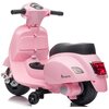 Motorek elektryczny SUN BABY Scooter Vespa Różowy Rodzaj Motorek