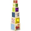 Zabawka edukacyjna VIGA Sorter klocki - jedno w drugie 44572 Wiek 12 m+