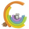 Klocki drewniane VIGA Learn from Fun Równoważnie 44590 Materiał Drewno