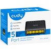 Switch CUDY GS105D Gigabit Ethernet, 5 portów Całkowita liczba portów 5