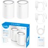 Router CUDY M1800 2.4 / 5 GHz (DualBand), Wi-Fi Mesh (2 szt.) Zastosowanie xDSL