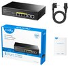 Switch CUDY FS1006P Fast Ethernet, 6 portów, Funkcja PoE Funkcja PoE Tak