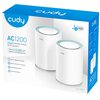 Router CUDY M1300 2.4 / 5 GHz (DualBand), Wi-Fi Mesh (2 szt.) Zastosowanie xDSL