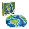 Klocki plastikowe PLUS-PLUS Puzzle by number Ziemia 014-3914 Materiał Tworzywo sztuczne