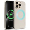 Etui CRONG Color Cover Magnetic MagSafe do Apple iPhone 14 Pro Max Kamienny beż