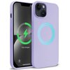Etui CRONG Color Cover Magnetic MagSafe do Apple iPhone 14 Plus Fioletowy
