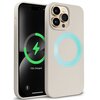 Etui CRONG Color Cover Magnetic MagSafe do Apple iPhone 14 Pro Kamienny beż