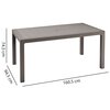 Stół ogrodowy KETER Melody 17190205 Cappuccino Rodzaj Stół ogrodowy