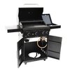 Grill gazowy LANDMANN Rexon New 3.1 01576 Czarny 13.95 kW 65 x 40 cm Liczba palników 3 + 1