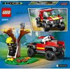 LEGO 60393 City Wóz strażacki 4x4 – misja ratunkowa Motyw Wóz strażacki 4x4 - misja ratunkowa