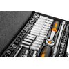 Zestaw kluczy nasadowych NEO TOOLS 10-008 1/4 cala (63 elementy) Liczba sztuk w opakowaniu 63