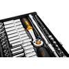 Zestaw kluczy nasadowych NEO TOOLS 10-008 1/4 cala (63 elementy) Wykonanie Stal chromowo-wanadowa
