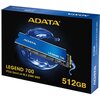 Dysk ADATA Legend 700 512GB SSD Prędkość interfejsu 3.94 GB/s