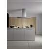 Okap FALMEC Mercurio Evo 90 Inox 580m3/h 65dB klasa B Rodzaj okapu Przyścienny T-line