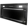 Okap FALMEC Built-In Max Evo 50 Czarny 480m3/h 65dB klasa C Szerokość [cm] 52.6
