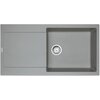 Zlewozmywak jednokomorowy z ociekaczem FRANKE Maris MRG 611-97 XL 114.0675.975 Kamienny szary 50x97