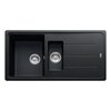 Zlewozmywak półtorakomorowy z ociekaczem FRANKE Basis BFG 651-97 114.0676.275 Onyx 50x97