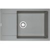 Zlewozmywak jednokomorowy z ociekaczem FRANKE Maris MRG 611-78 114.0675.982 Kamienny szary 50x78