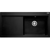 Zlewozmywak jednokomorowy z ociekaczem FRANKE Mythos MTG 611-100 114.0675.940 Onyx 51.5x100 Wykonanie Fragranite