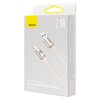 Kabel USB - Lightning BASEUS Crystal Shine 2.4A 1.2 m Różowy Złącze 2 Lightning