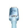 Kabel USB - Lightning BASEUS Crystal Shine 2.4A 2 m Jasnoniebieski Wyświetlacz LCD Nie