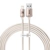 Kabel USB - Lightning BASEUS Crystal Shine 2.4A 2 m Różowy