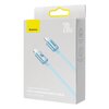 Kabel USB Typ-C - Lightning BASEUS Crystal Shine 2.4A 20W 1.2 m Jasno-niebieski Długość [m] 1.2