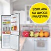 Lodówka MPM-254-FF-52 E No frost 180cm Czarna Bezszronowa (No Frost) Pełny No Frost