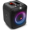 Power Audio JBL PartyBox Encore Essential, 100W, BT, Bateria 6 godzin, Wejście mikrofonowe, Aplikacja PartyBox, IPX4 Funkcje dodatkowe Dedykowana aplikacja