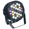Reflektor LIGHT4ME Black Par 30x3W RGBA-UV LED