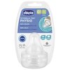 Smoczek CHICCO Perfect 5 Przezroczysty 0 m+ (2 sztuki)