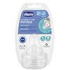 Smoczek CHICCO Perfect 5 Przezroczysty 2 m+ (2 sztuki)