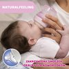 Butelka CHICCO NaturalFeeling 150 ml Przezroczysto-biały Kolor Przezroczysto-biały