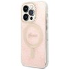 Etui GUESS 4G Print do Apple iPhone 14 Pro Różowy + Ładowarka MagSafe Seria telefonu iPhone
