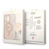 Etui GUESS 4G Print do Apple iPhone 14 Pro Max Różowy + Ładowarka MagSafe Marka telefonu Apple