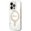 Etui GUESS Marble do Apple iPhone 14 Pro Biały + Ładowarka MagSafe Seria telefonu iPhone