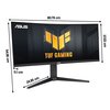 Monitor ASUS TUF Gaming VG34VQEL1A 34" 3440x1440px 100Hz 1 ms [MPRT] Curved Przeznaczenie Dla gracza