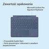 Klawiatura MICROSOFT Surface Signature Pro Keyboard Szafirowy Typ klawiatury Mechaniczna