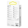 Kabel USB - USB-C BASEUS Tungsten Gold 100W 2m Czarny Złącze 1 USB-A