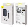 Hub BASEUS PadJoy WKWJ000013 USB Typu C, Pasywny Liczba portów wyjściowych [szt.] 4